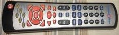 Shaw Direct/Star Choice Motorola infrared silver/black universal remote control IRC451.